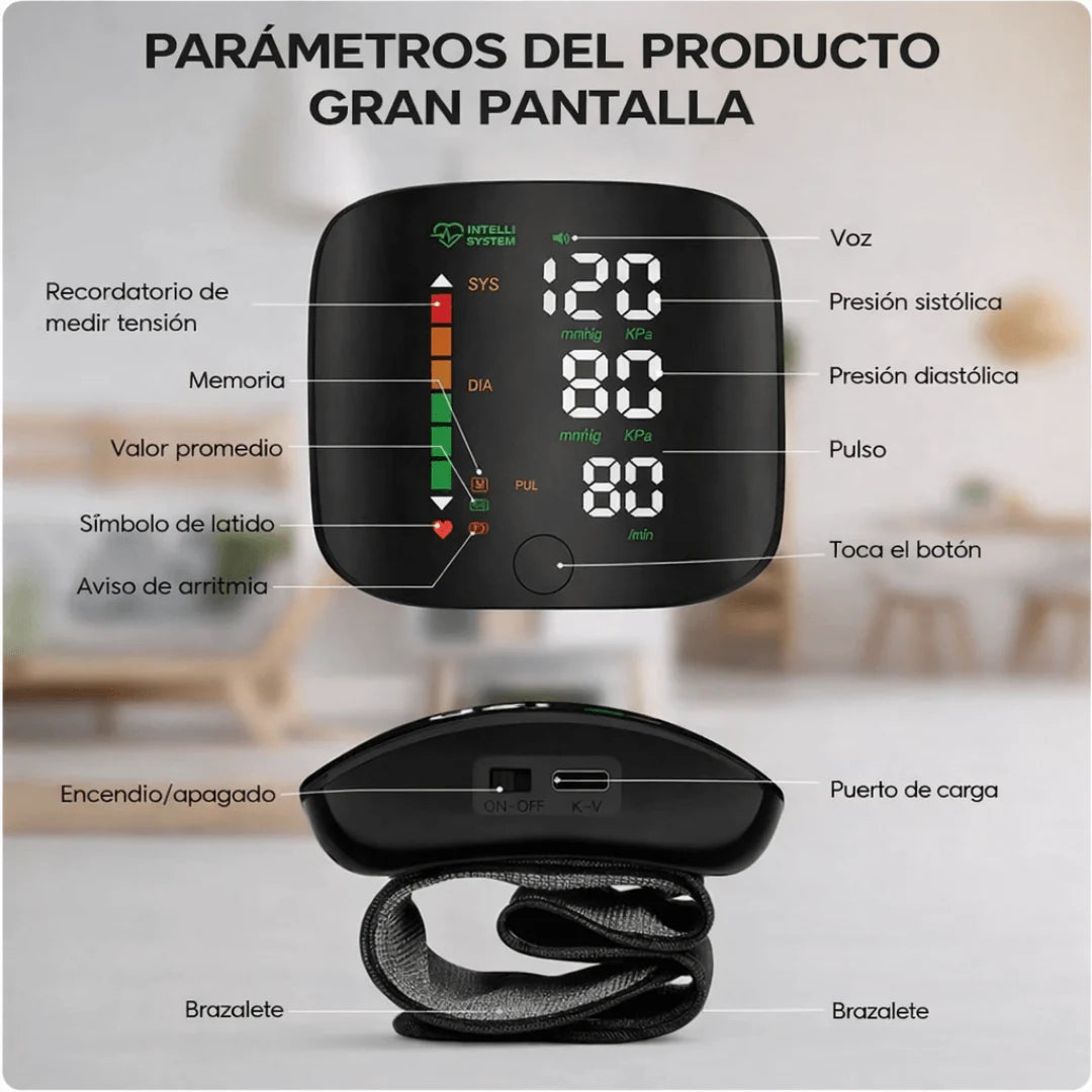 Monitor de presión digital con voz para información de resultado👨‍⚕️