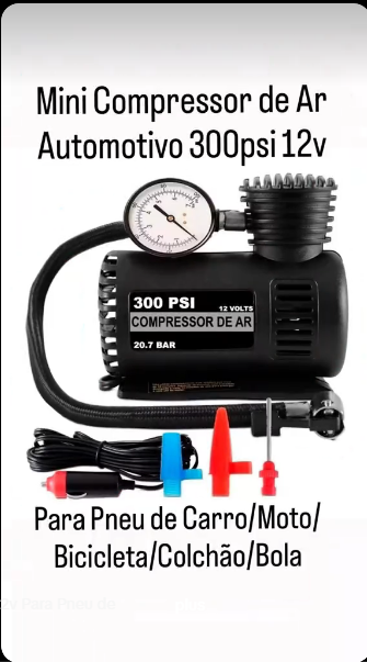 Mini compresor de 300 PSI: Potencia, seguridad y versatilidad