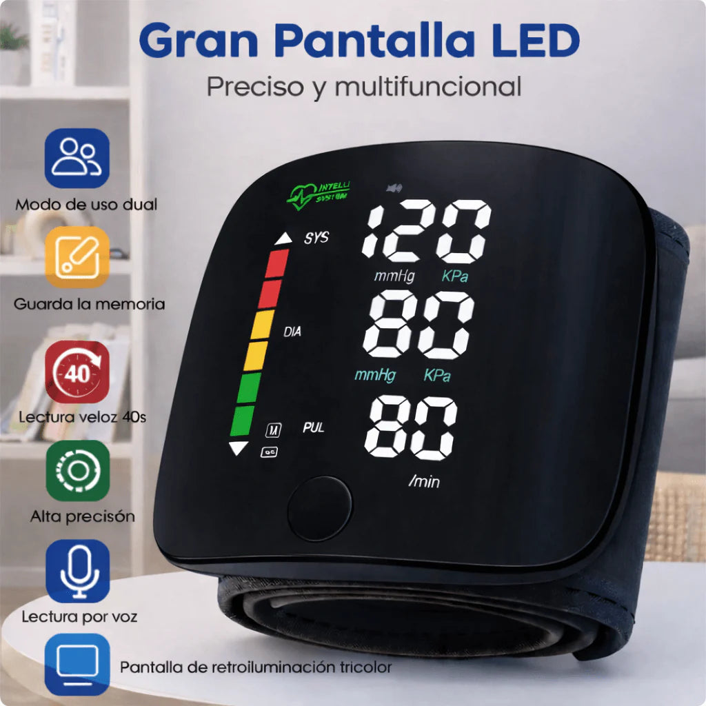 Monitor de presión digital con voz para información de resultado👨‍⚕️