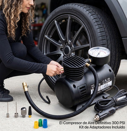 Mini compresor de 300 PSI: Potencia, seguridad y versatilidad